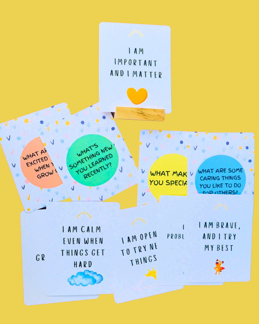 My Wonderful Me Kids Affirmation Cards